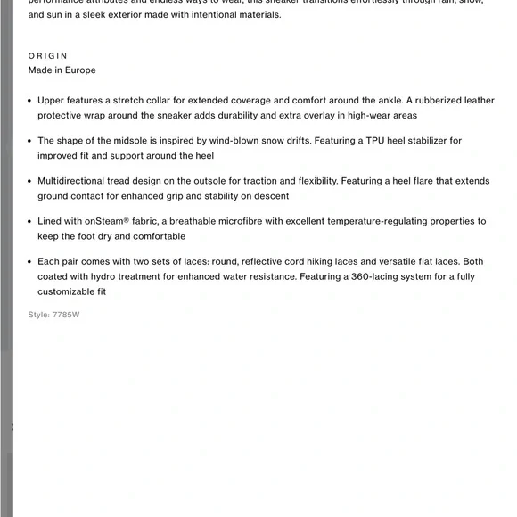 CANADA GOOSE GLACIER TRAIL SNEAKERS - Picture 10 of 11